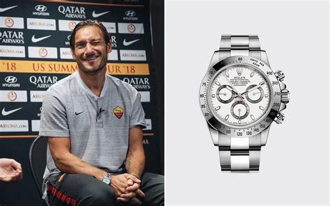 furto rolex totti|tutti gli orologi dei totti.